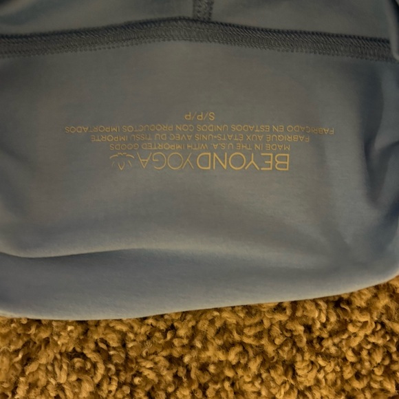Beyond Yoga Leggings, blue, size small - Picture 3 of 4